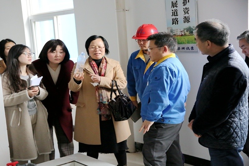 2019年3月8日，时任浙江省水利厅水资源管理处副调研员沈仁英莅临bwin必赢亚洲官方网站调研指导
