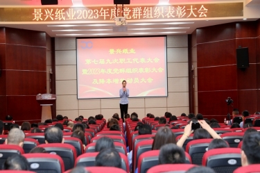 统一思想 坚定信心 | bwin必赢亚洲官方网站纸业召开第七届九次职工代表大会暨2023年度党群组织表彰大会及降本增效动员大会